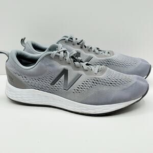 New Balance Fresh Foam Mens Size 11 4E Gray Lace Up Running Sneakers MARISLG3